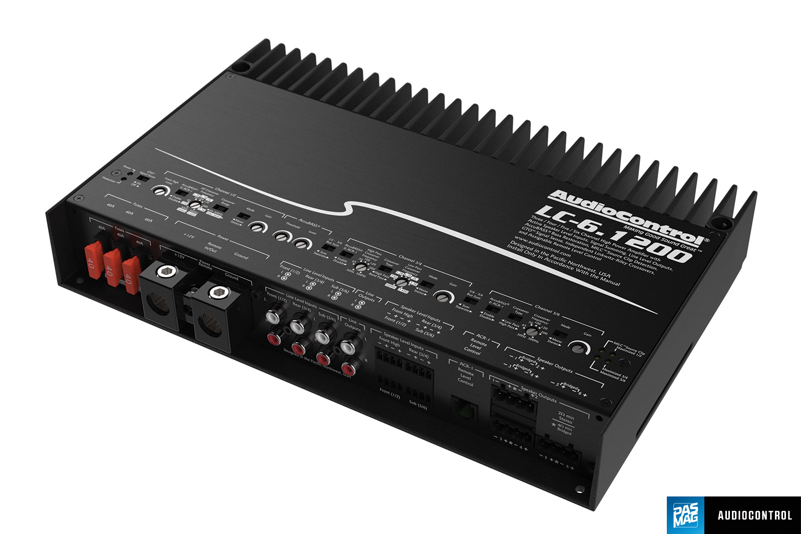 PASMAG PERFORMANCE AUTO AND SOUND AudioControl LC6.1200 Amplifier