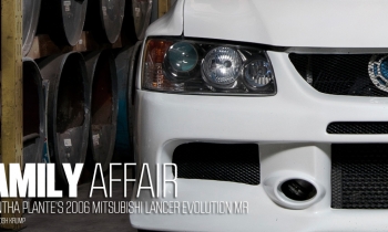 Family Affair: Samantha Plante's 2006 Mitsubishi Lancer Evolution MR