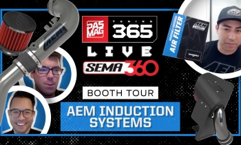 PASMAG Tuning 365: 2020 SEMA360 Booth Tour - AEM Induction Systems