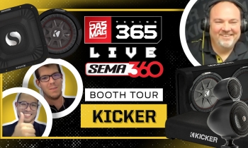 PASMAG Tuning 365: 2020 SEMA360 Booth Tour - Kicker Audio