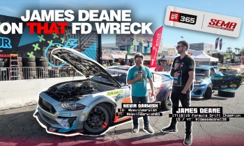 James Deane on the Wreck with Matt Field in Formula Drift 2023