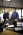 Company founder Lucio Proni (left), VP-Electronics Jeff Scoon (seated), with President Andy Oxenhorn (right).