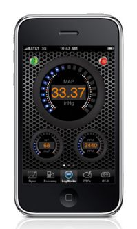 The Gauge Mode displays everything the OBD computer reads like boost, voltage, temperatures, RPM, speed and more all on your phone. There are over 20 OBDII parameters to choose from and you can display up to eight at a time. 