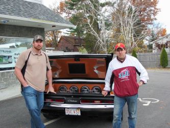 Matt and Bob back of car 1109