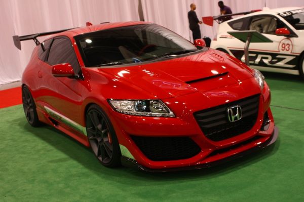 Yes! the CRX, er I mean CRZ is back. The Honda Racing build version was on display.