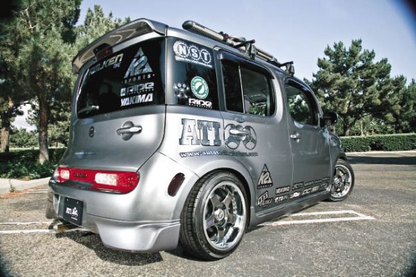 “Our goal was to create a project where personalization, was the most important aspect while being budget conscious,” says Masuda “That really spans all generations and sub-cultures, so the CUBE fell right into place. Nissan calls the CUBE the “Mobile Device”, so we decided to title the ATI CUBE Mobile U. 