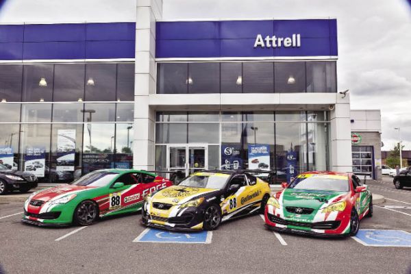 G1 Racing's Hyundai Genesis Coupes