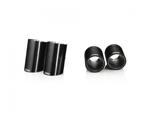 Carbon Fibre tail pipes for BMW M3 (E90, E92 and E93) Exquisite tail pipe