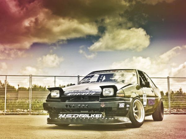 Straight Line Kryptonite: Pat Cyr's DMCC HSD F20C Corolla AE86