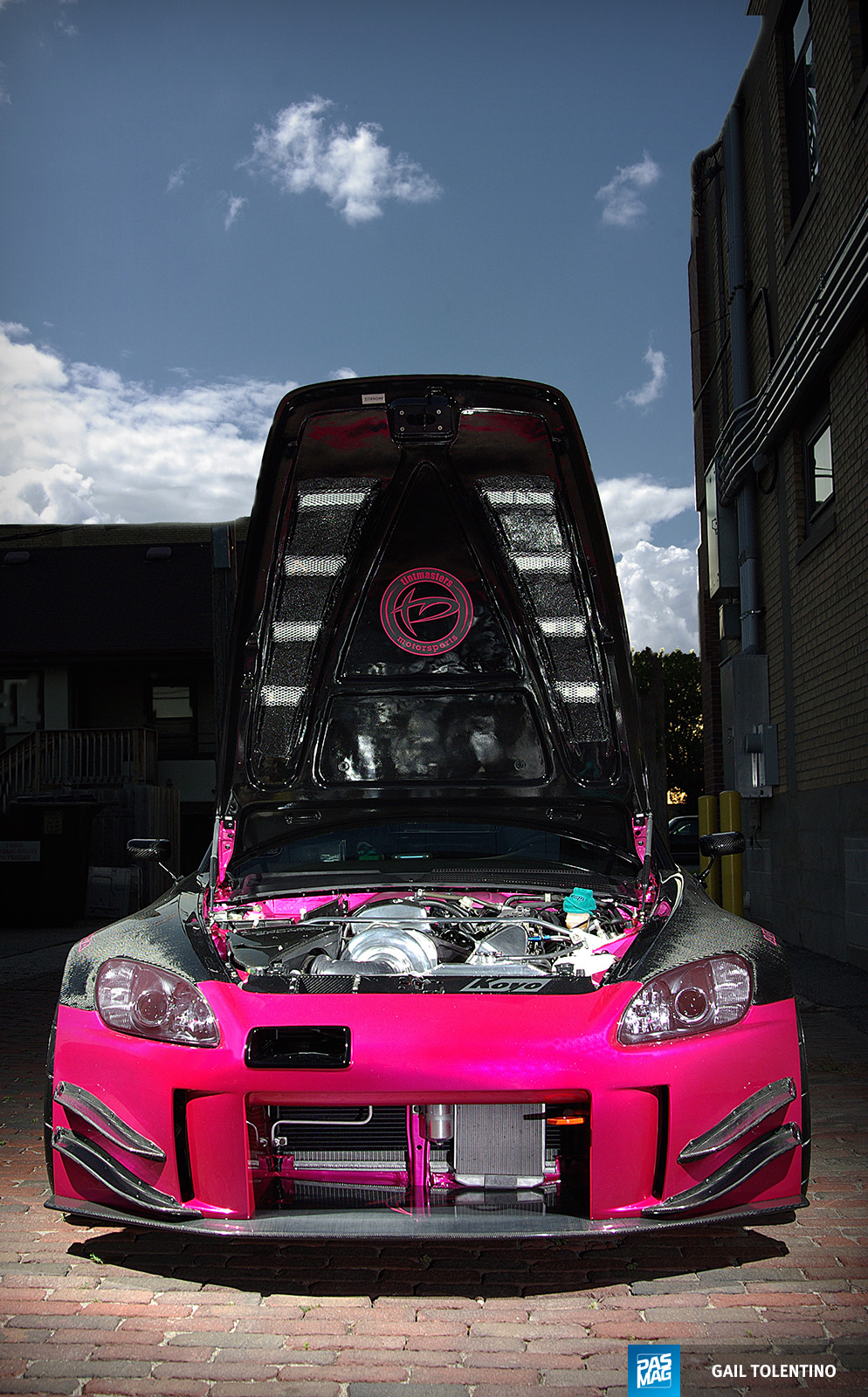 12 Tony Swartz 2000 Honda S2000 pasmag Front Hood Up