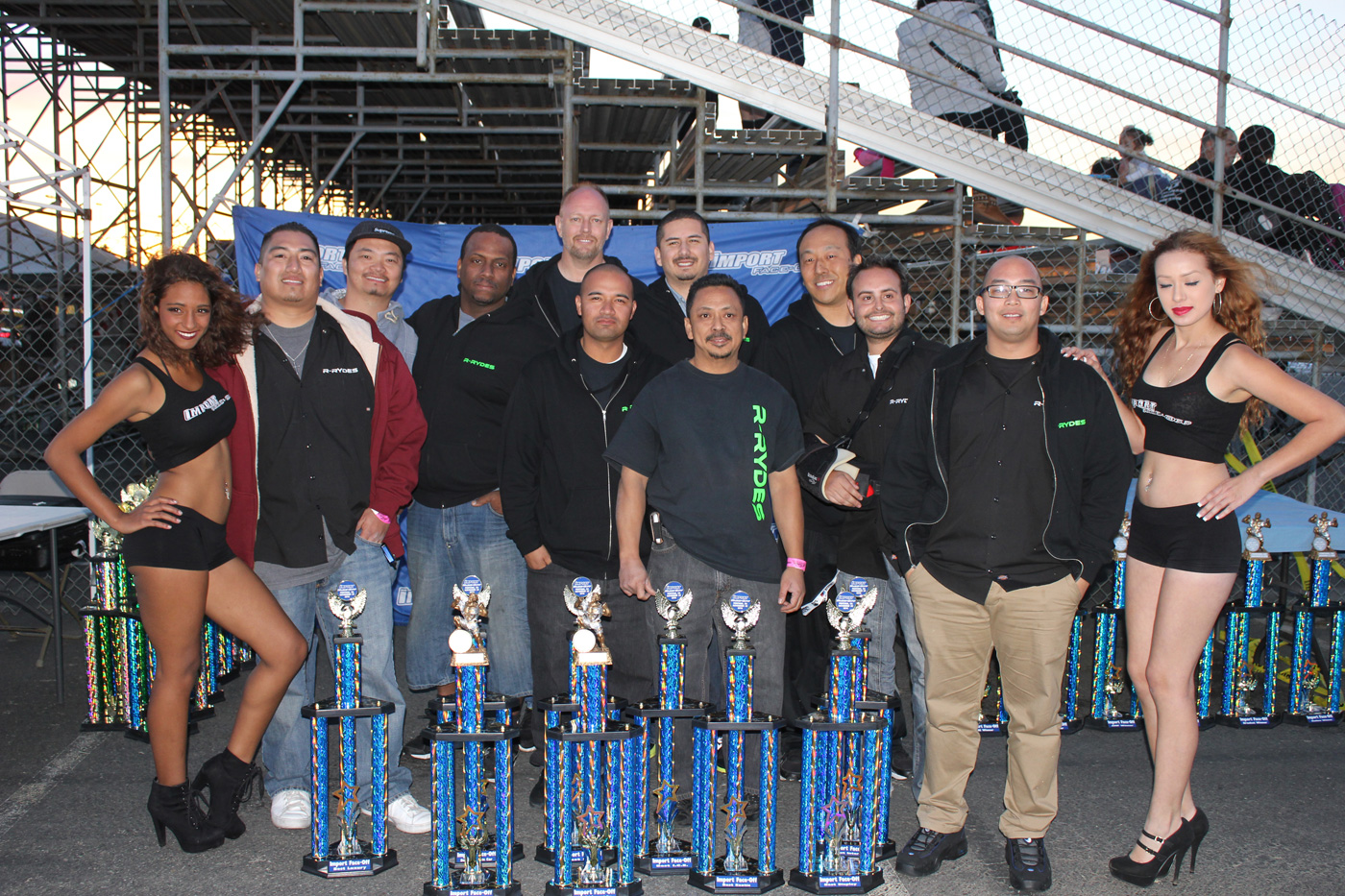 2014 Import Face-Off Car Club Champions (Photo by Cliff Wallace)