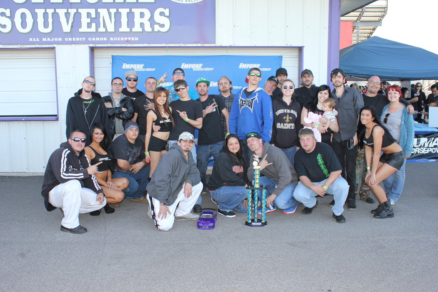 2014 Import Face-Off Car Club Champions (Photo by Cliff Wallace)