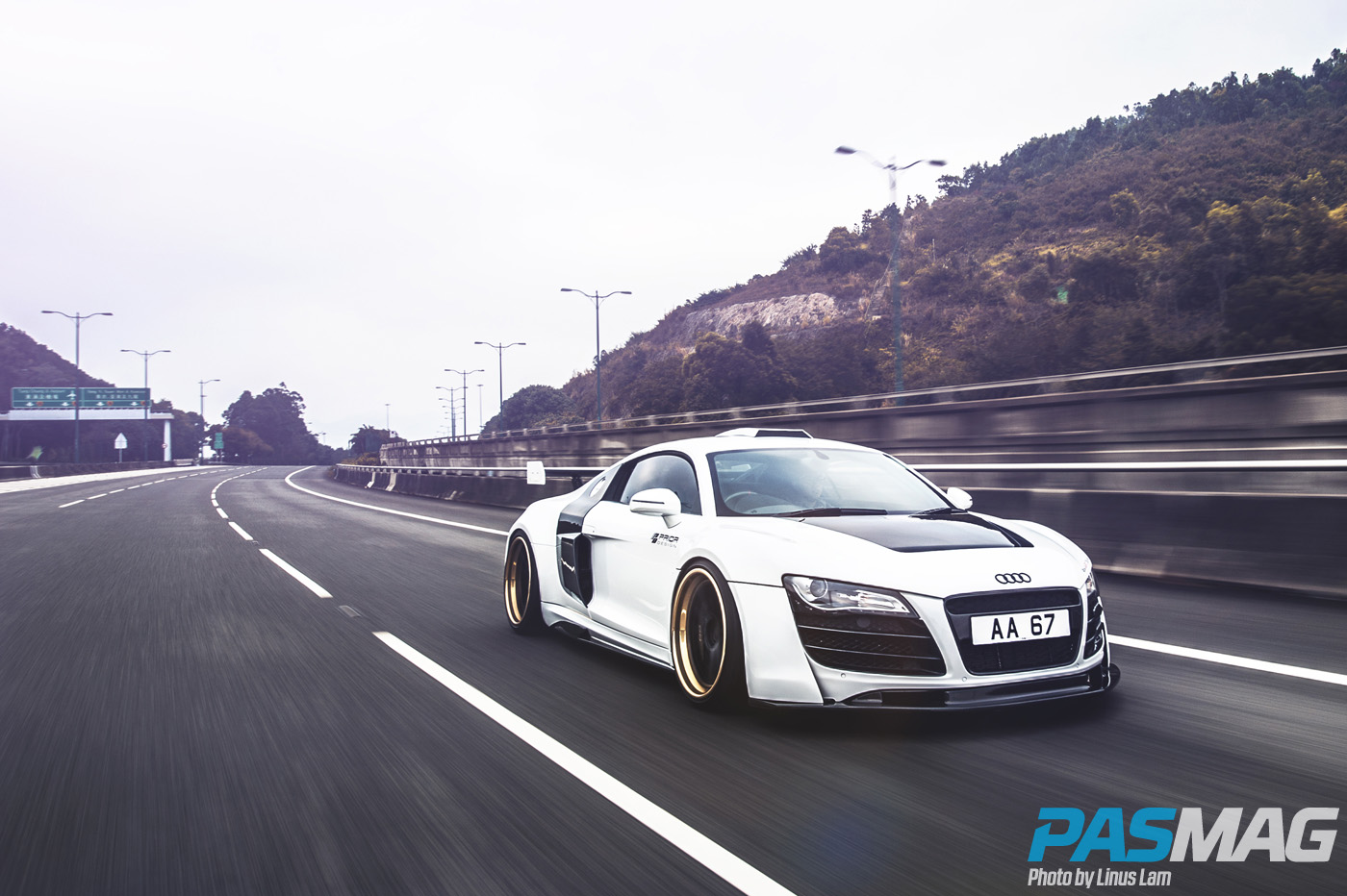 ReinART Design 2008 Audi R8 PASMAG August 2015 Cover Feature Linus Lam 1