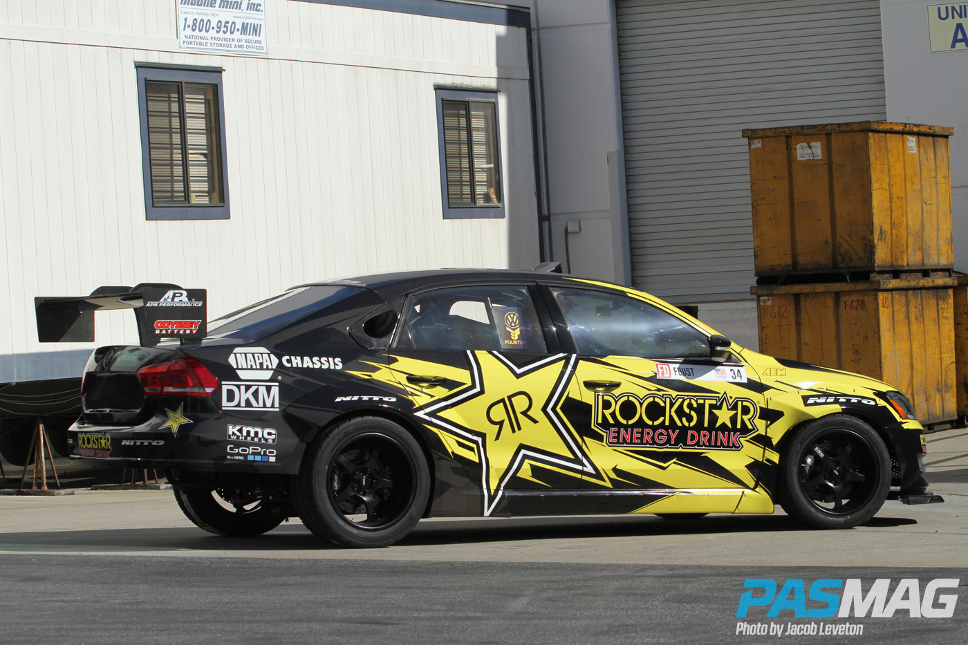 Rockstar Redux Tanner Foust 2015 VW Passat Jacob Leveton 22