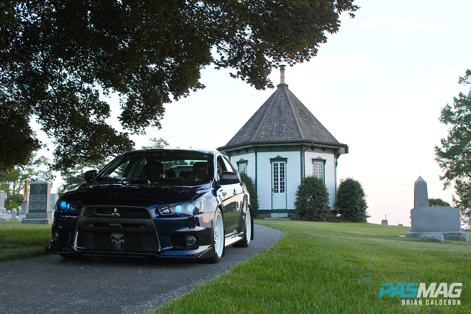 Brandon Weaver 2013 Mitsubishi Lancer Evo MR PASMAG TBGLIVE 4