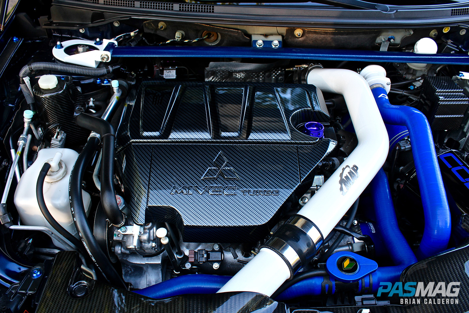 Brandon Weaver 2013 Mitsubishi Lancer Evo MR PASMAG TBGLIVE 5