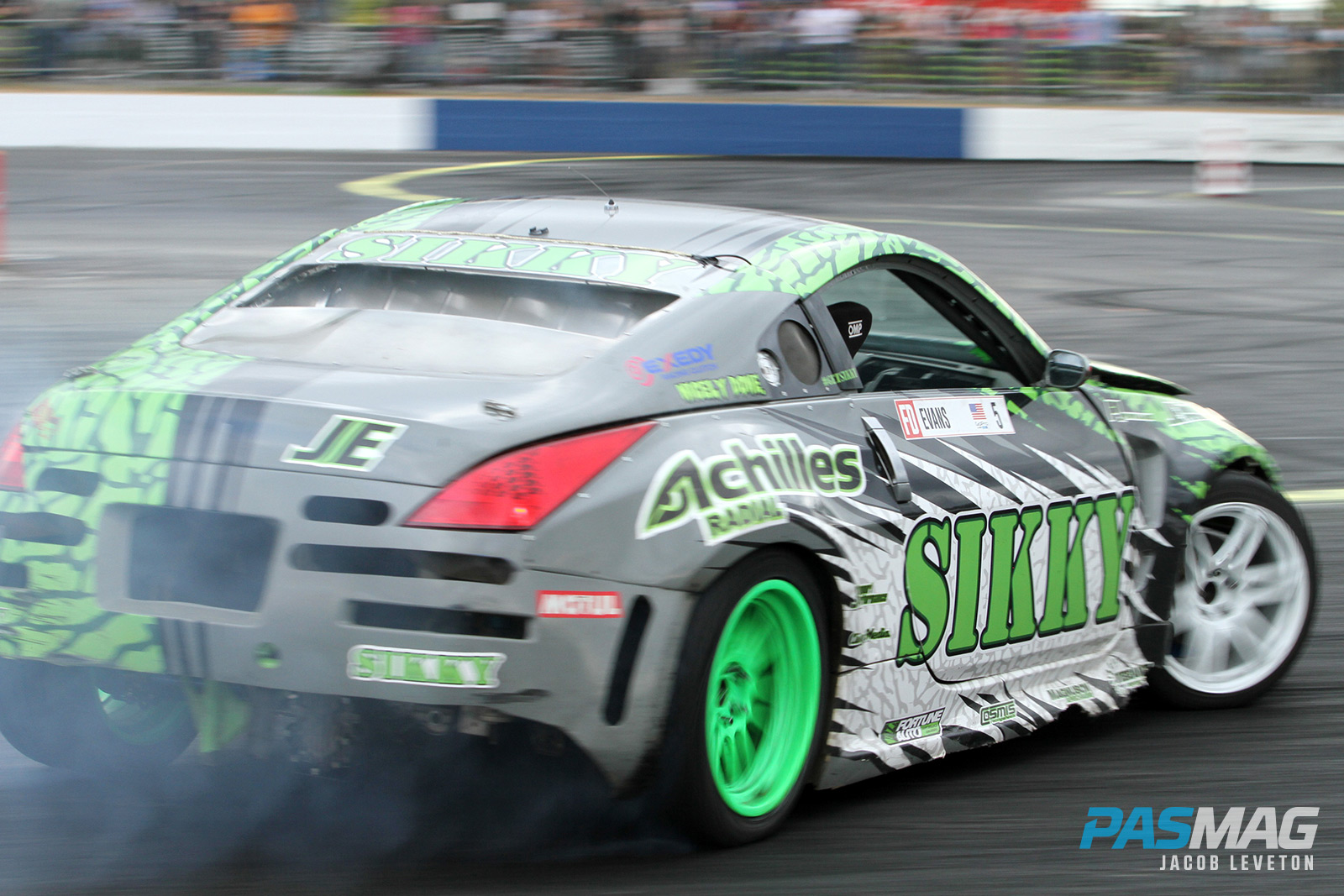 PRO2 Formula Drift Heating Up Evans 8778