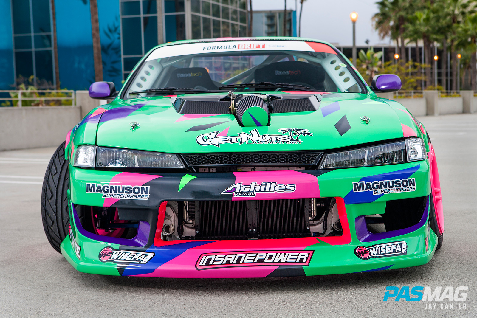 Alec Hohnadell 1995 Nissan 240sx S14 PASMAG canter 5
