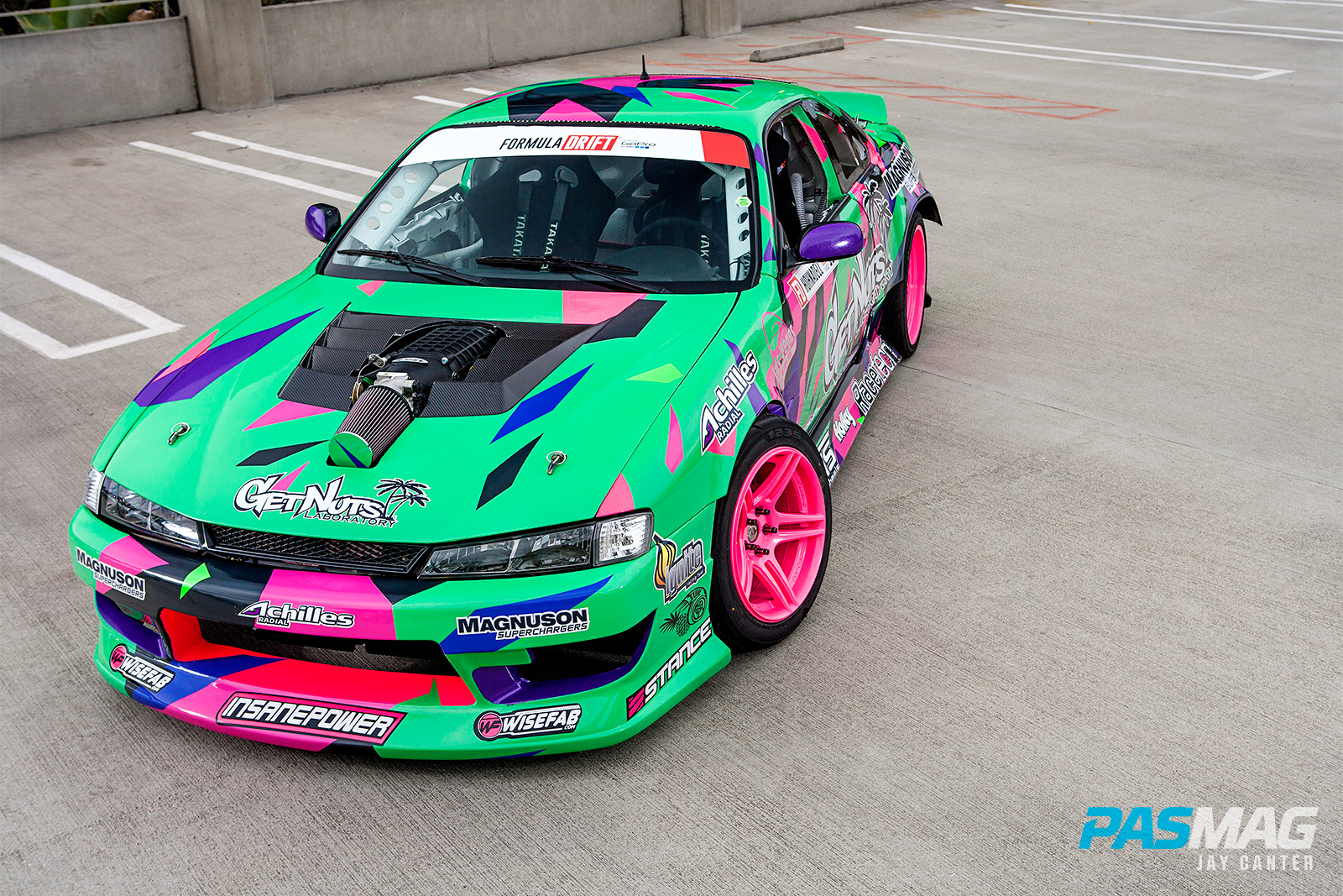 Alec Hohnadell 1995 Nissan 240sx S14 PASMAG canter 6