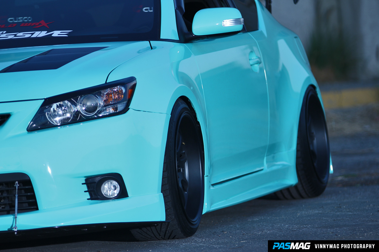 Andrew Juarez 2012 Scion tC TBGLIVE PASMAG VinnyMac 11