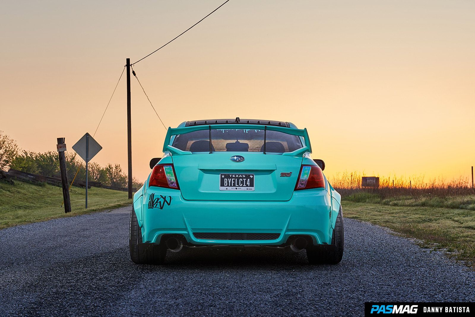 Armando Villarreal 2013 Subaru WRX STI PASMAG TBGLIVE 2