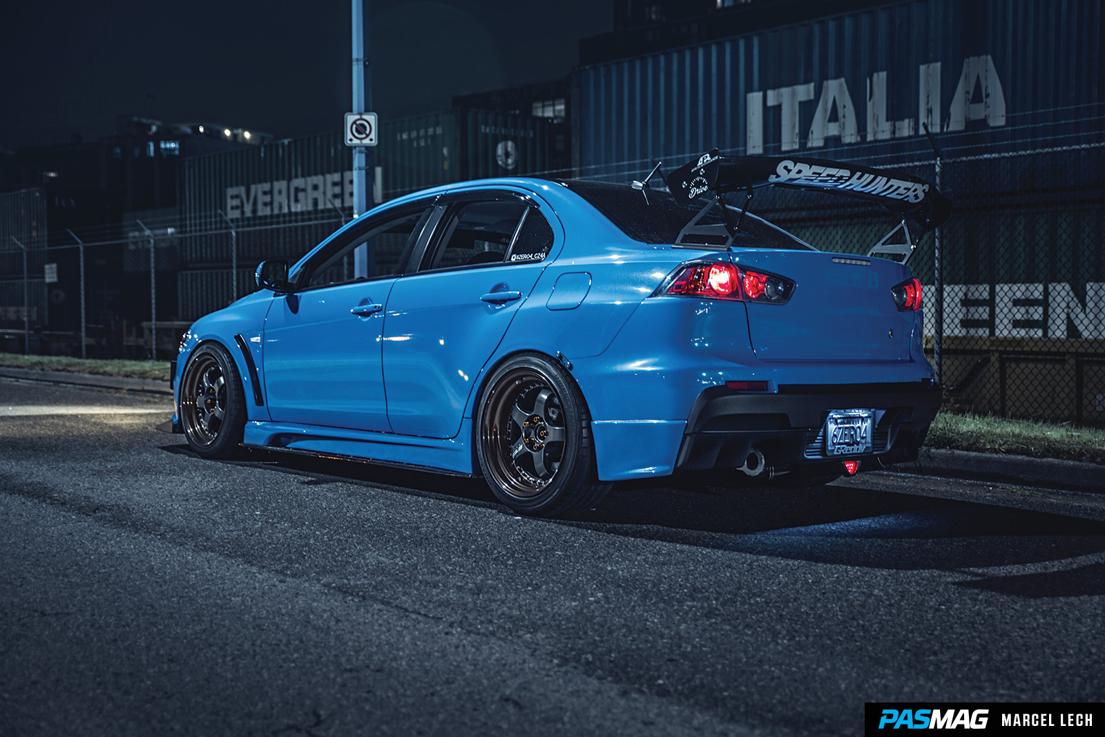Jules Gabriel Mitsubishi Lancer Evo X TBGLIVE 12