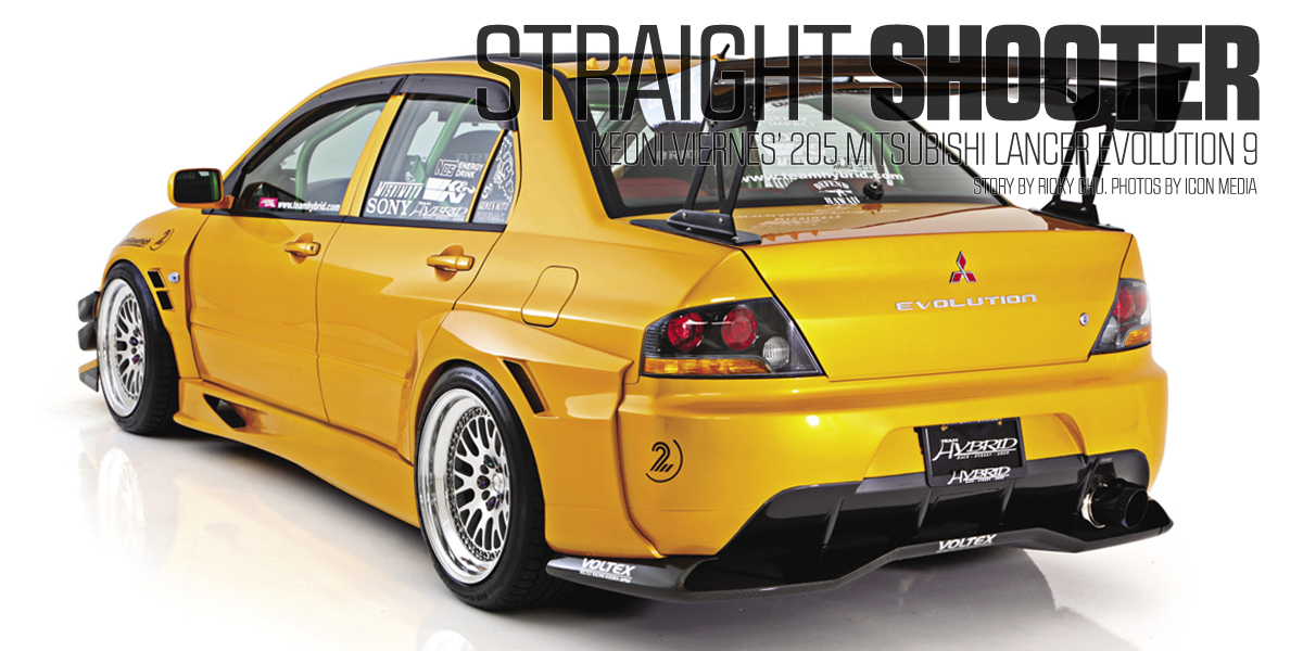 Straight Shooter 2005 Mitsubishi Lancer Evo 9 Pasmag