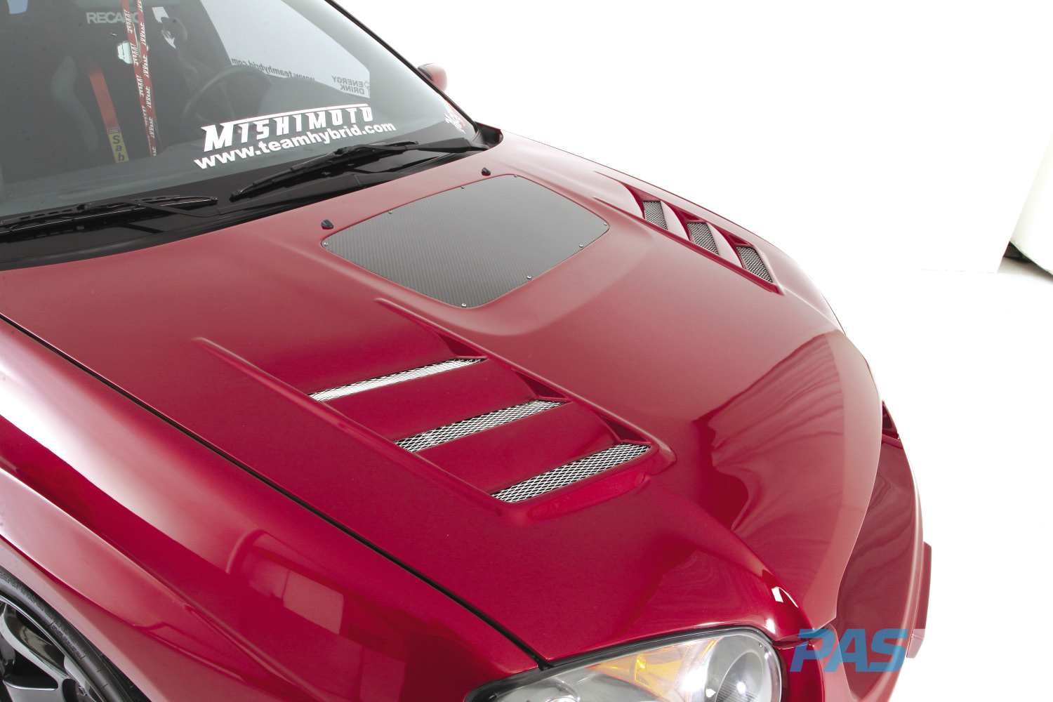 PASMAG Joseph Bacigalupi 2005 Subaru WRX Wagon Seibon carbon fiber hood