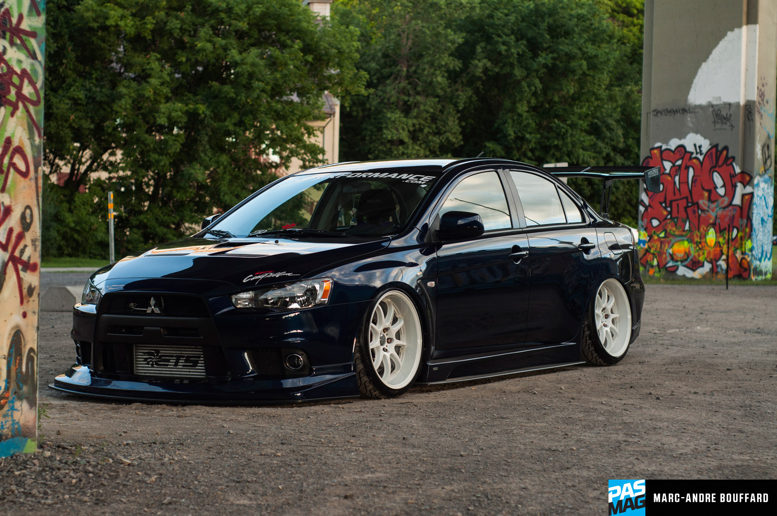 Alexandre Chasse 2013 Mitsubishi Evolution X TBGLIVE PAS 18