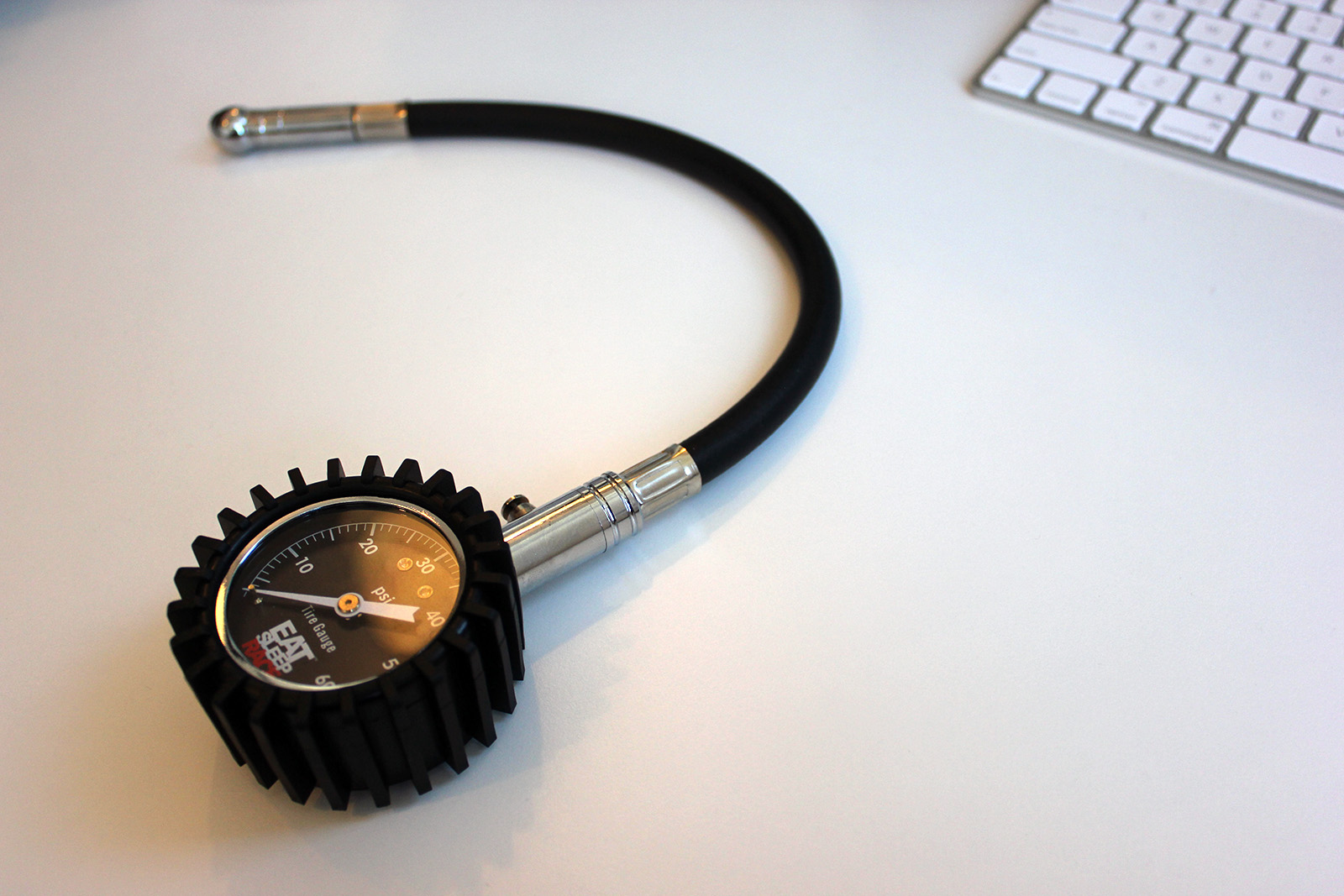 Eat Sleep Race 60 PSI Tire Pressure Gauge PASMAG 04
