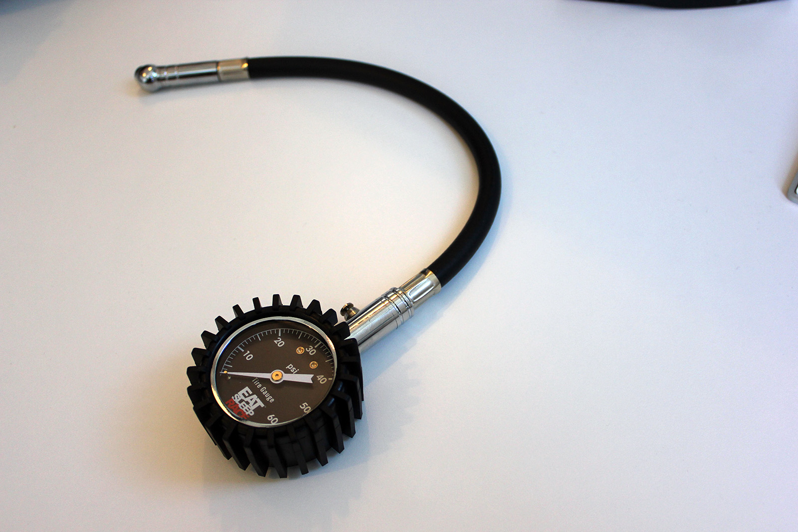 Eat Sleep Race 60 PSI Tire Pressure Gauge PASMAG 05