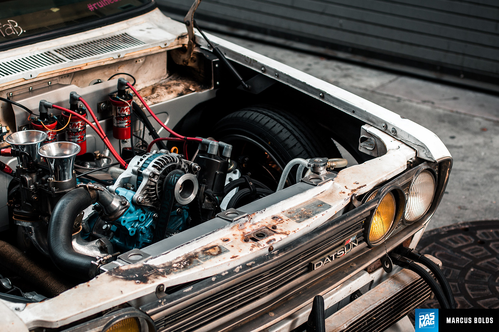 02 Phil Blottie 1972 Datsun 510 13B PASMAG