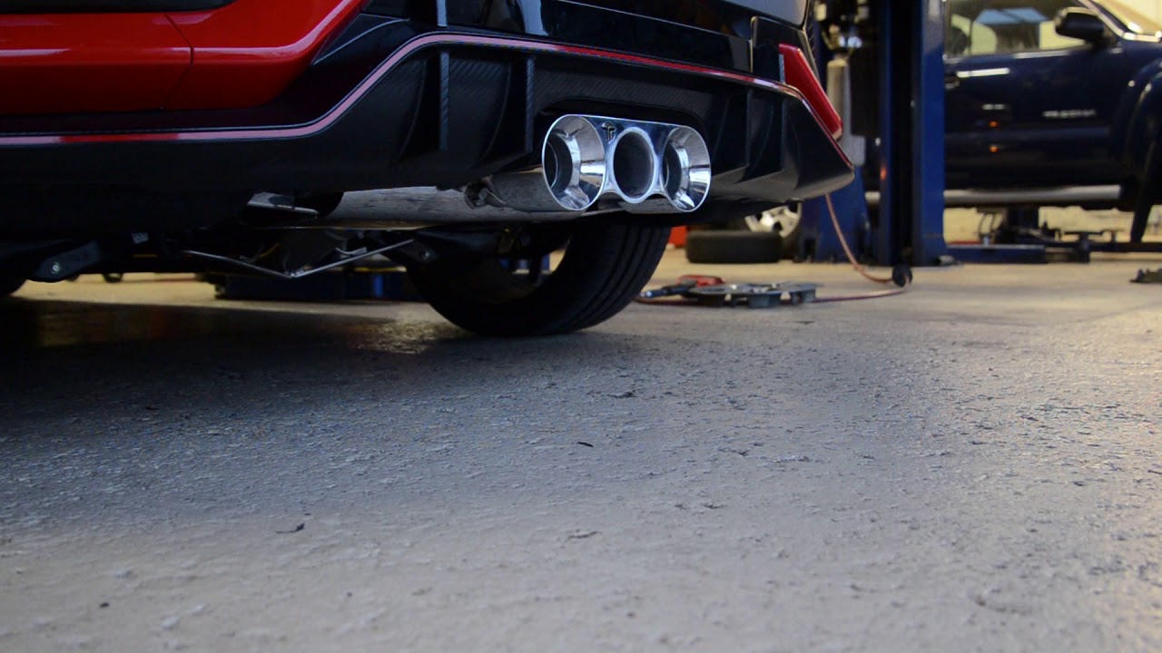 Thermal R and D Civic Type R Cat back Exhaust