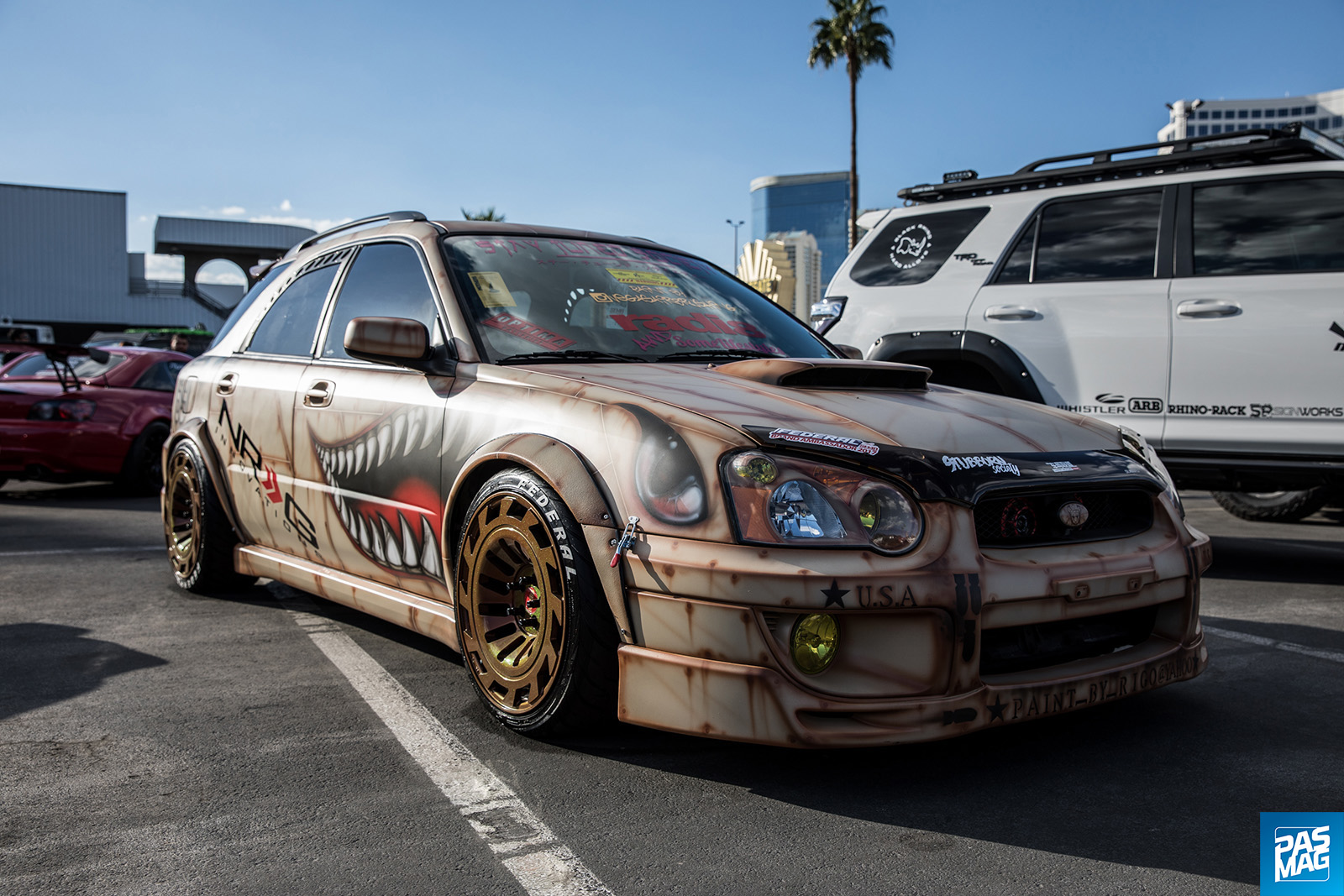 05 SEMA 2017 Blue Lot