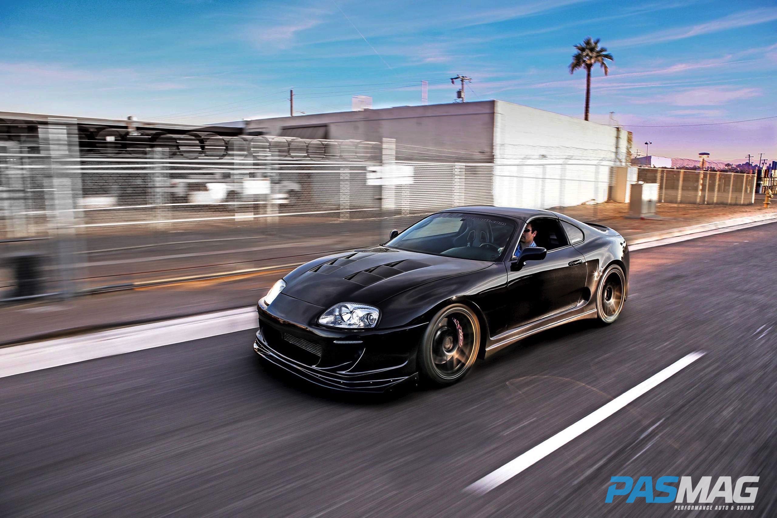 All Black Everything: Tyler Pflanz's Toyota Supra