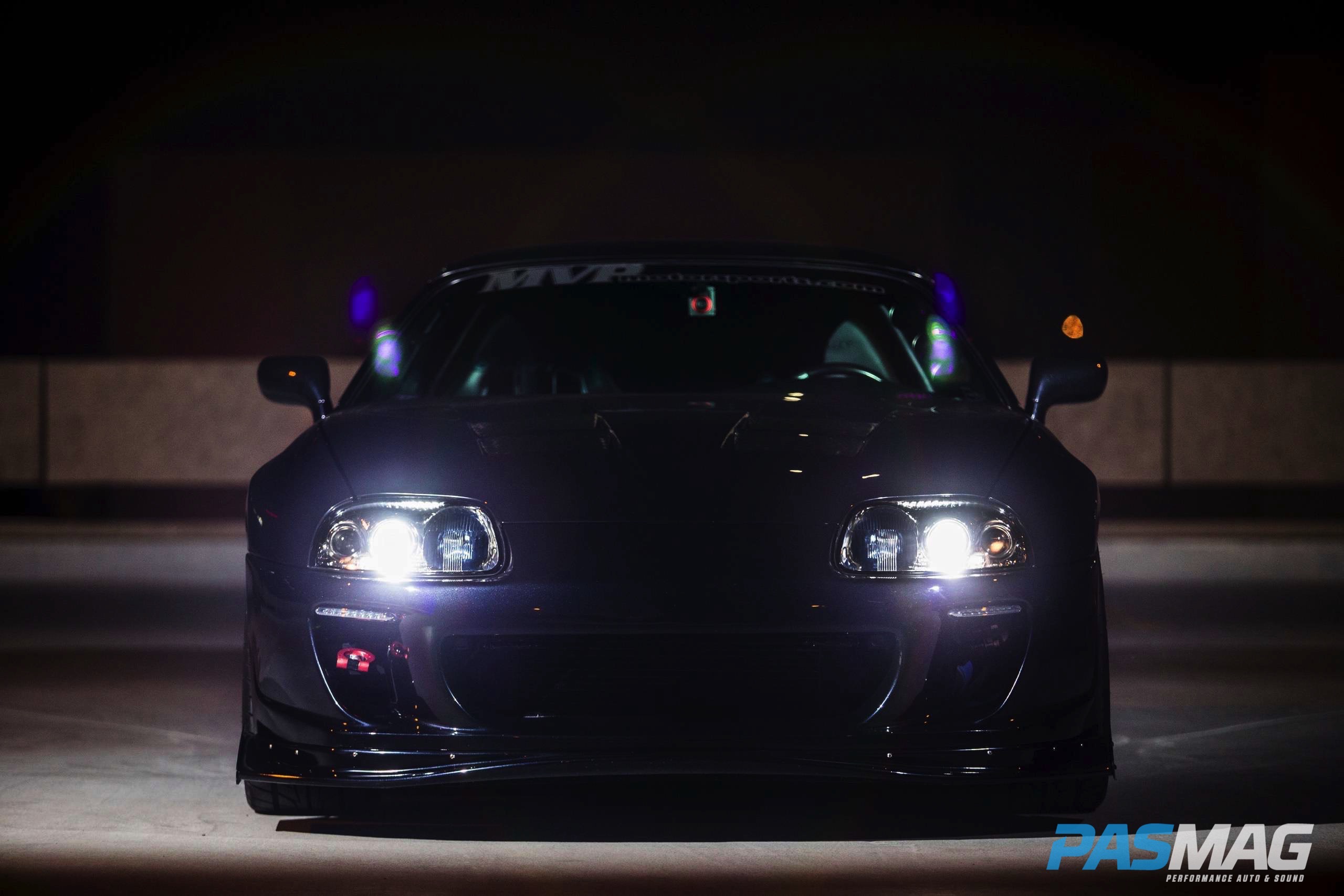 All Black Everything: Tyler Pflanz's Toyota Supra