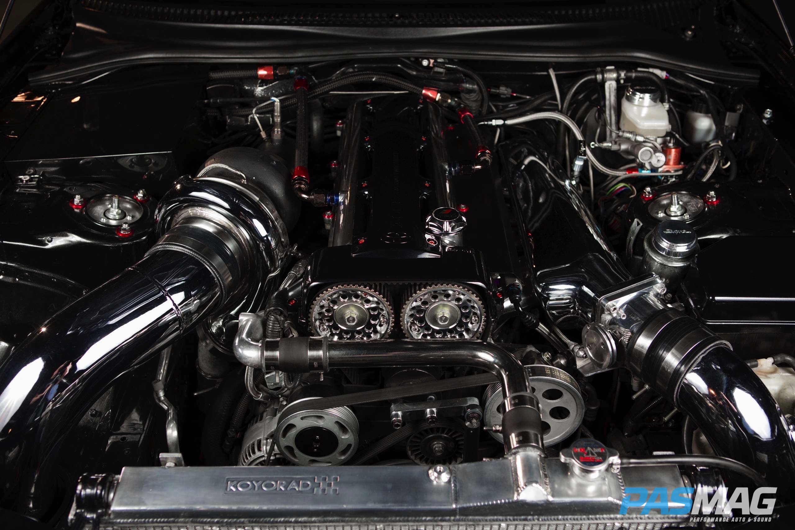 All Black Everything: Tyler Pflanz's Toyota Supra