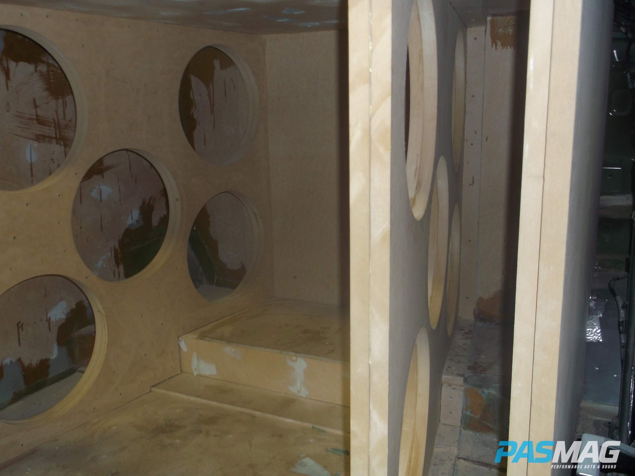The double thick baffles are built for a pounding.