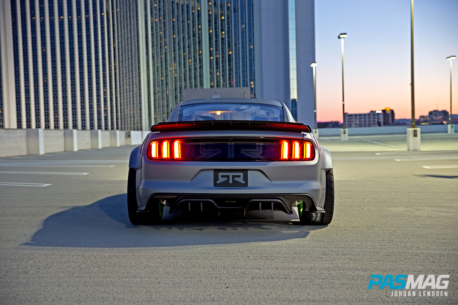 PASMAG Feb-Mar 2015 Vaughn Gittin Jr Ford Mustang Spec 5 Concept rear
