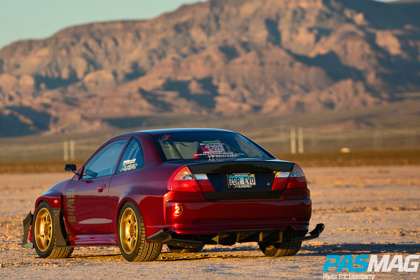 Evolution of a Mirage: Archie Concon's 2000 Mitsubishi Mirage (Photo by Eric Eikenberry)