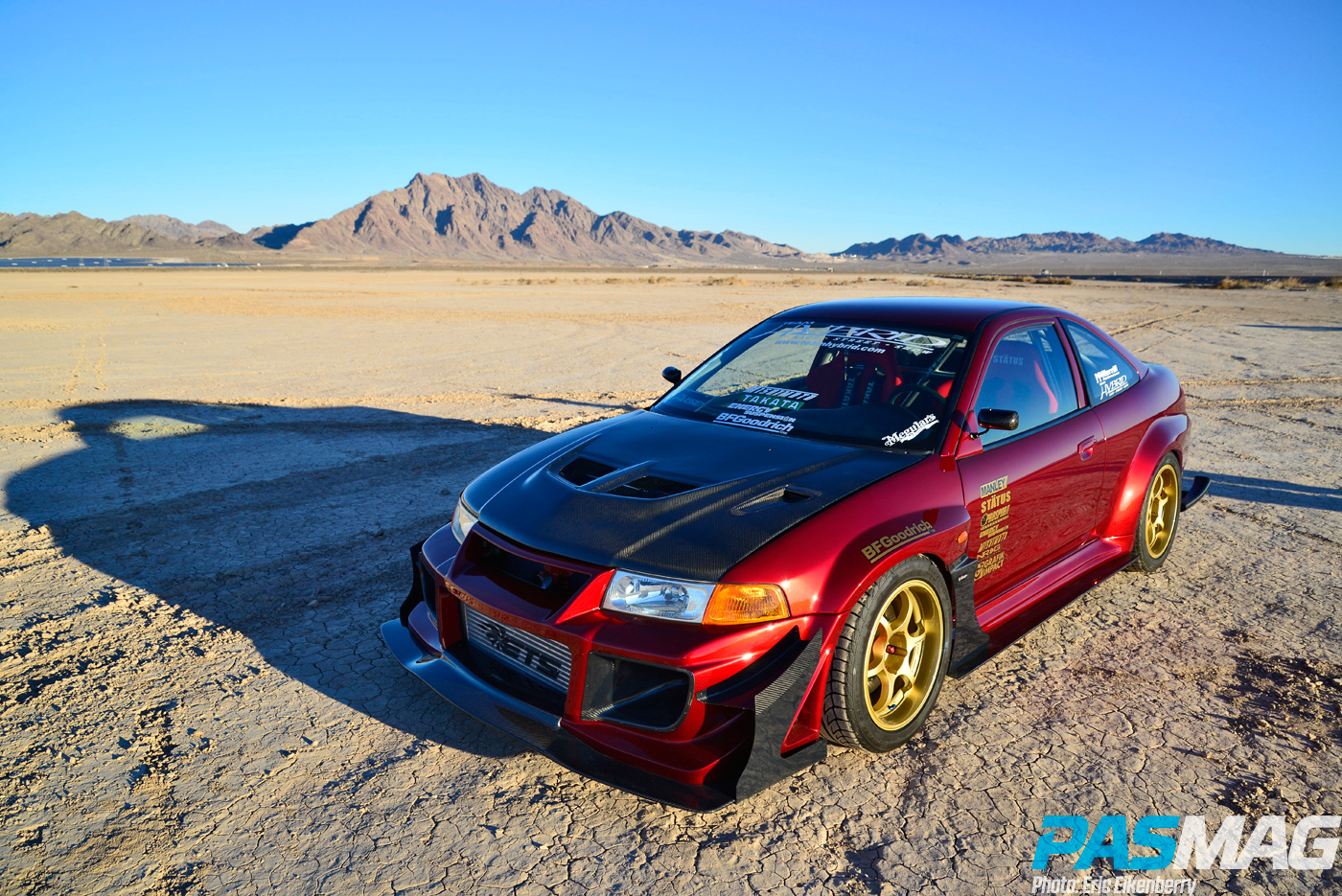 Evolution of a Mirage: Archie Concon's 2000 Mitsubishi Mirage (Photo by Eric Eikenberry)