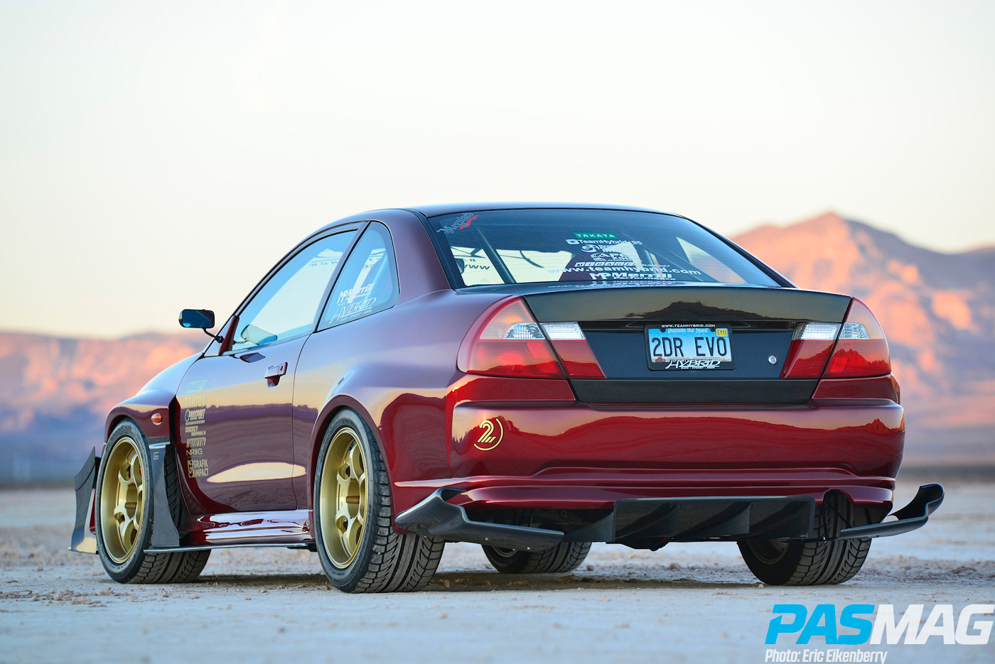 Evolution of a Mirage: Archie Concon's 2000 Mitsubishi Mirage (Photo by Eric Eikenberry)