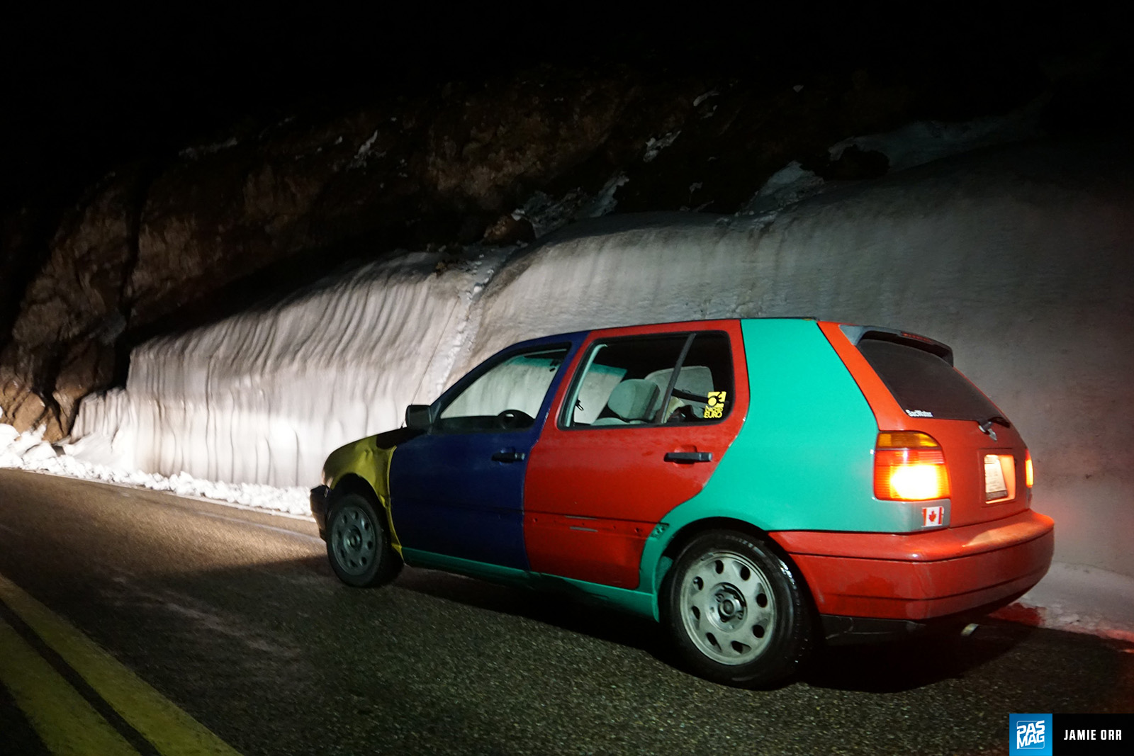 08 Jamie Orr 1996 VW Golf Harlequin Waterfest PASMAG