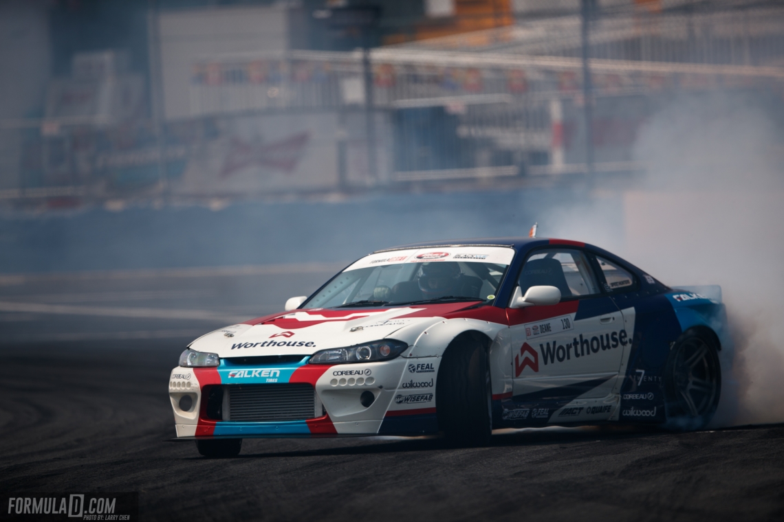 Formula Drift Round 6: James Deane Continues His Winning Ways