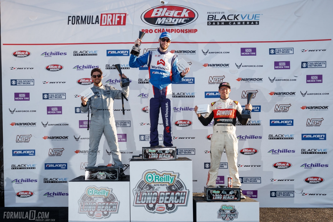 Formula Drift Round 1: Streets of Long Beach Results