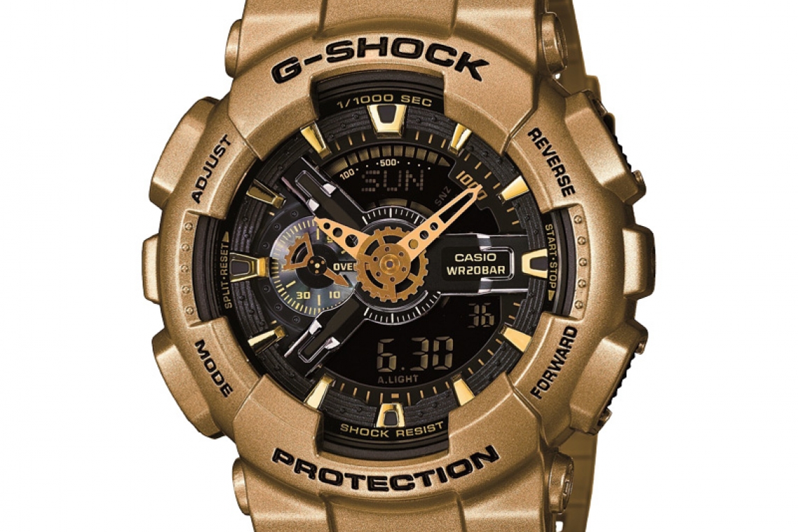 Casio G-SHOCK Gold x Black Series