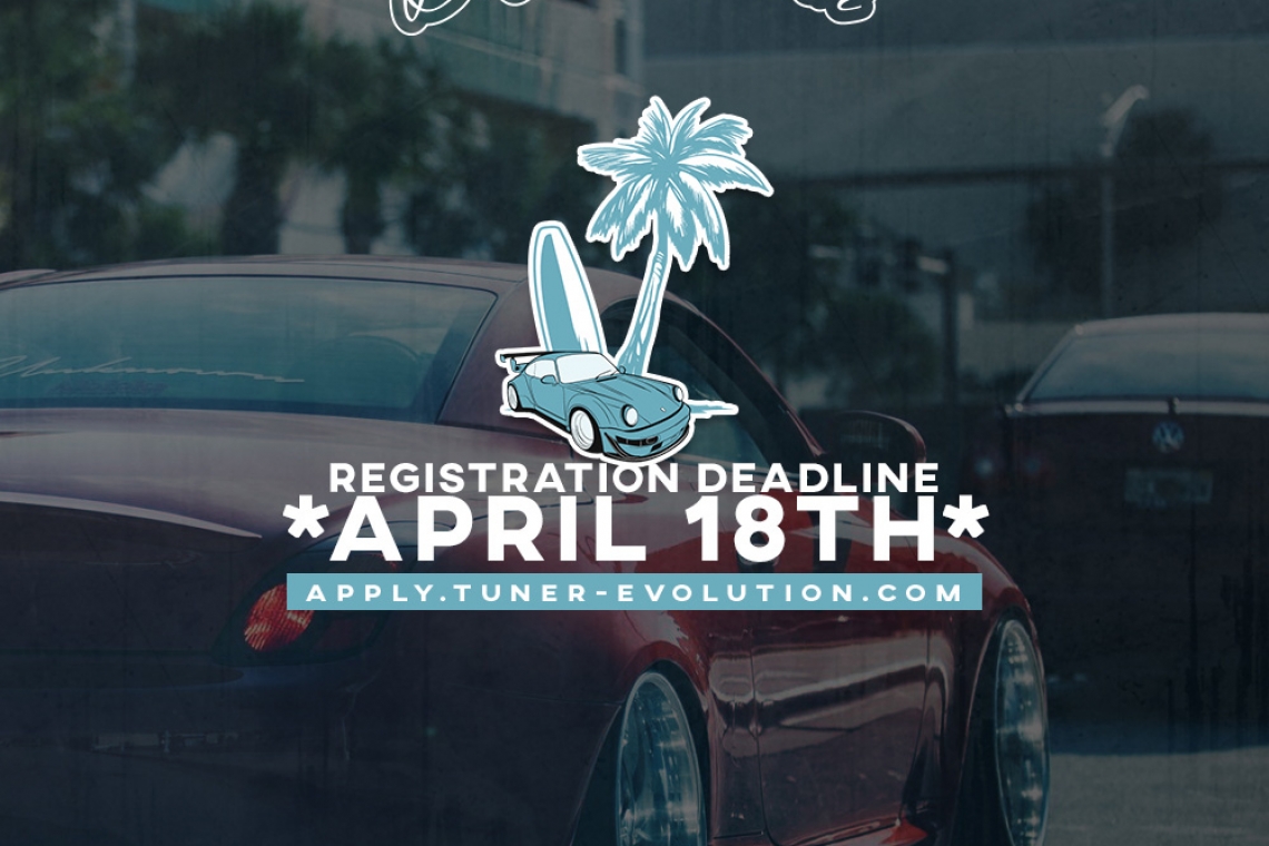 T-Minus Two Weeks Until Tuner Evolution: Daytona Beach!