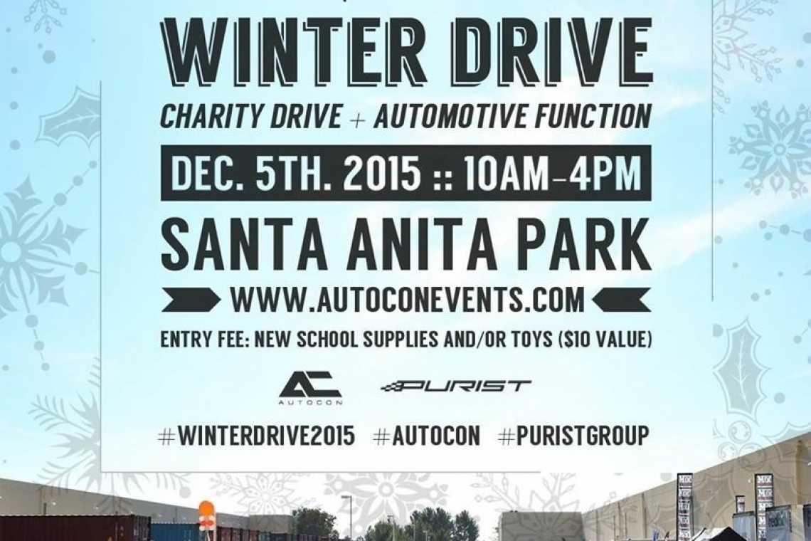 Winter Drive 2015 presented by AutoCon Events & Purist Group