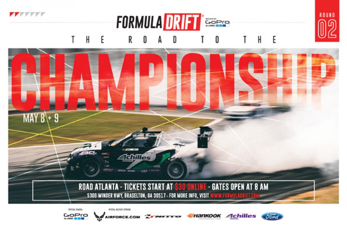 Formula Drift Round 2 2015: Road Atlanta (Tease)