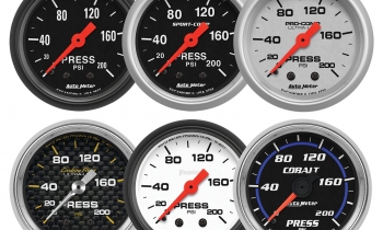 AutoMeter 200 PSI Pressure Gauges